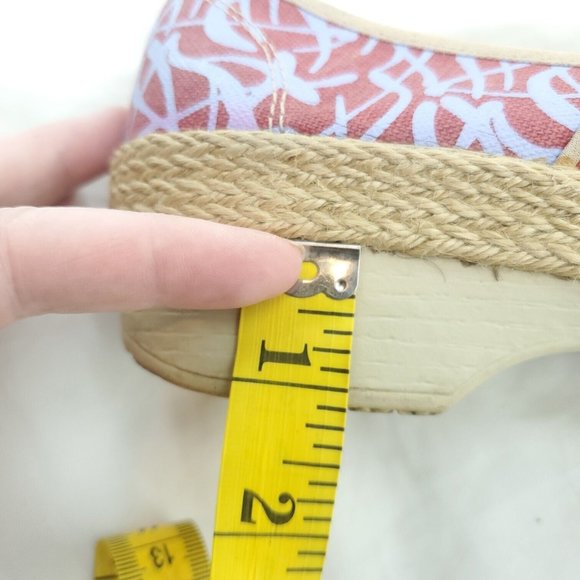 Dansko Womens Red Blue Round Toe Slip On Clog Shoes Size US 5.5 EUR 36 - Picture 6 of 10